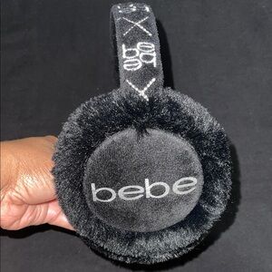 Bebe Black EarMuffs